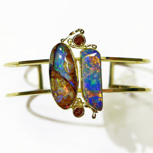 Australian Opal Bracelet  magpiesnest925couk